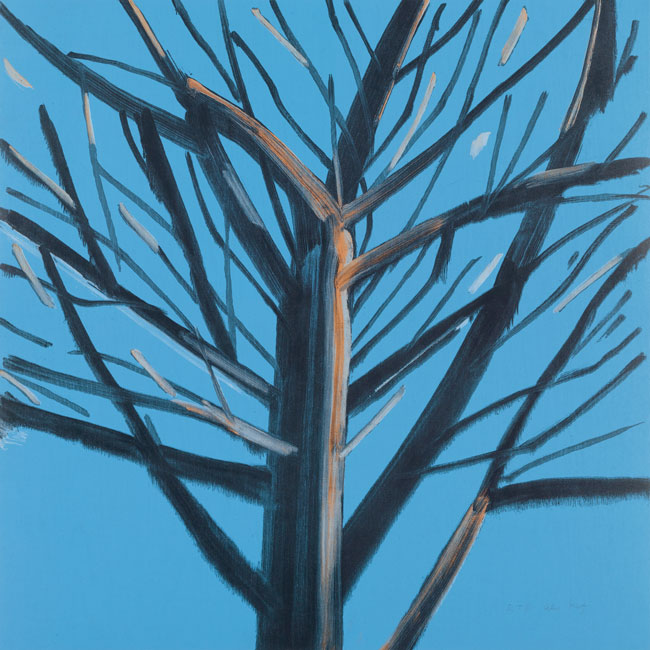 Alex Katz, Tree 8, 2022