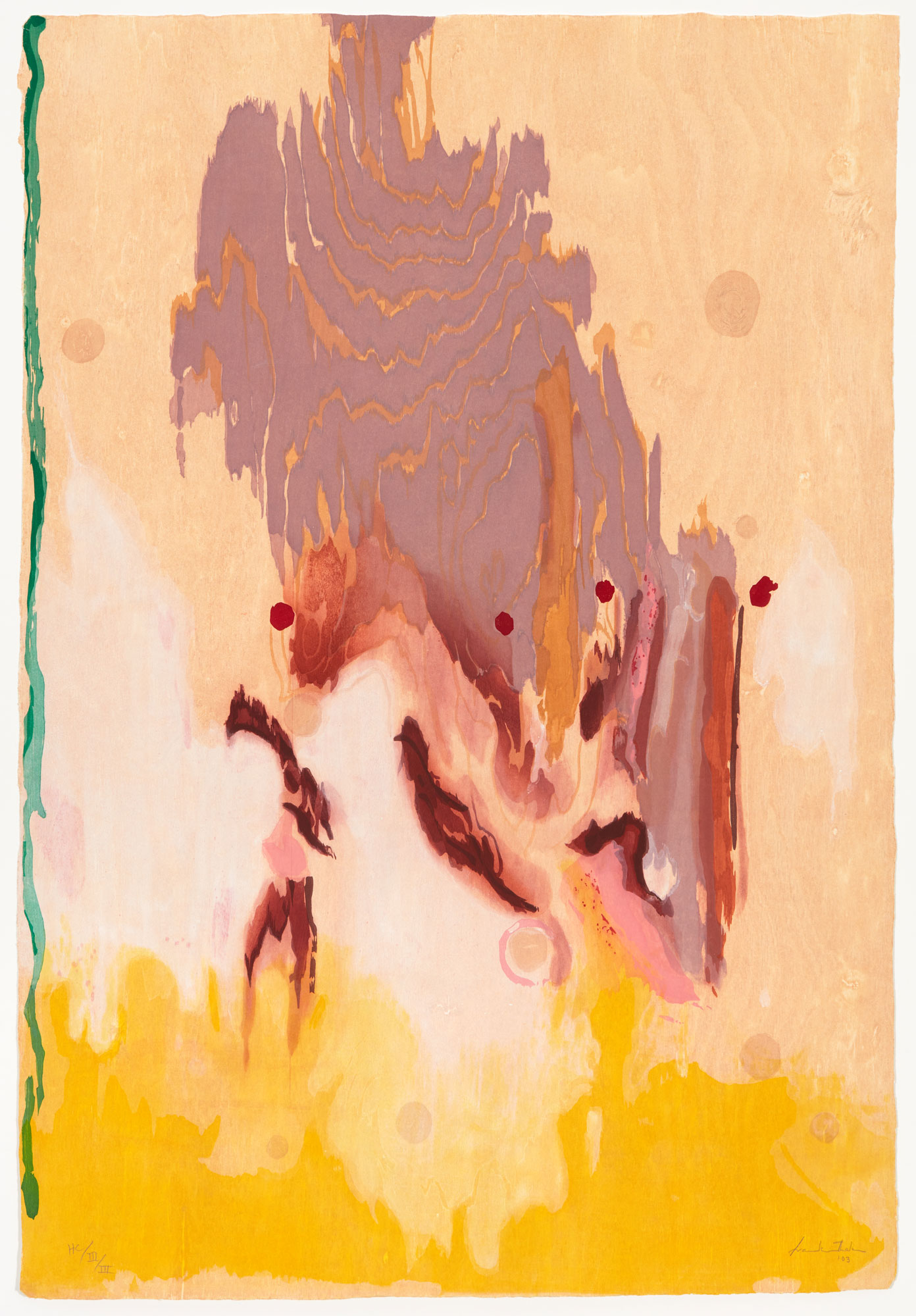 The Lyrical Moment: Modern and Contemporary Abstraction by Helen Frankenthaler and Heather Gwen Martin | Exhibitions | USF CAM Art Museum | Institute for Research in Art