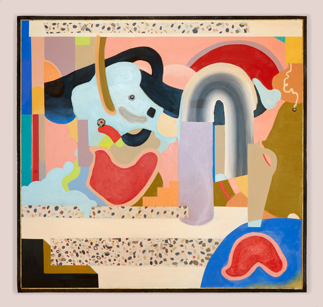 Installation view of Battin' A Hundred: 2020 MFA Graduation Exhibition at USF Contemporary Art Museum. Photo: Will Lytch.