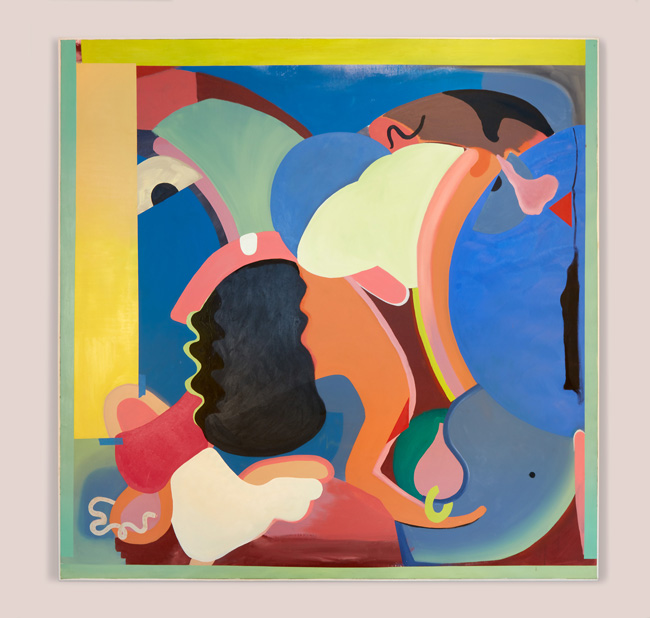 Installation view of Battin' A Hundred: 2020 MFA Graduation Exhibition at USF Contemporary Art Museum. Photo: Will Lytch.