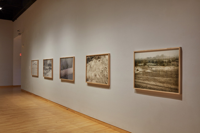 Installation view of Battin' A Hundred: 2020 MFA Graduation Exhibition at USF Contemporary Art Museum. Photo: Will Lytch.